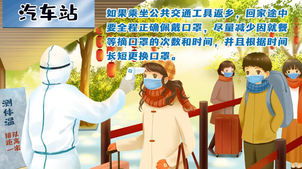 春運進行時，人在旅途如何做好防護？