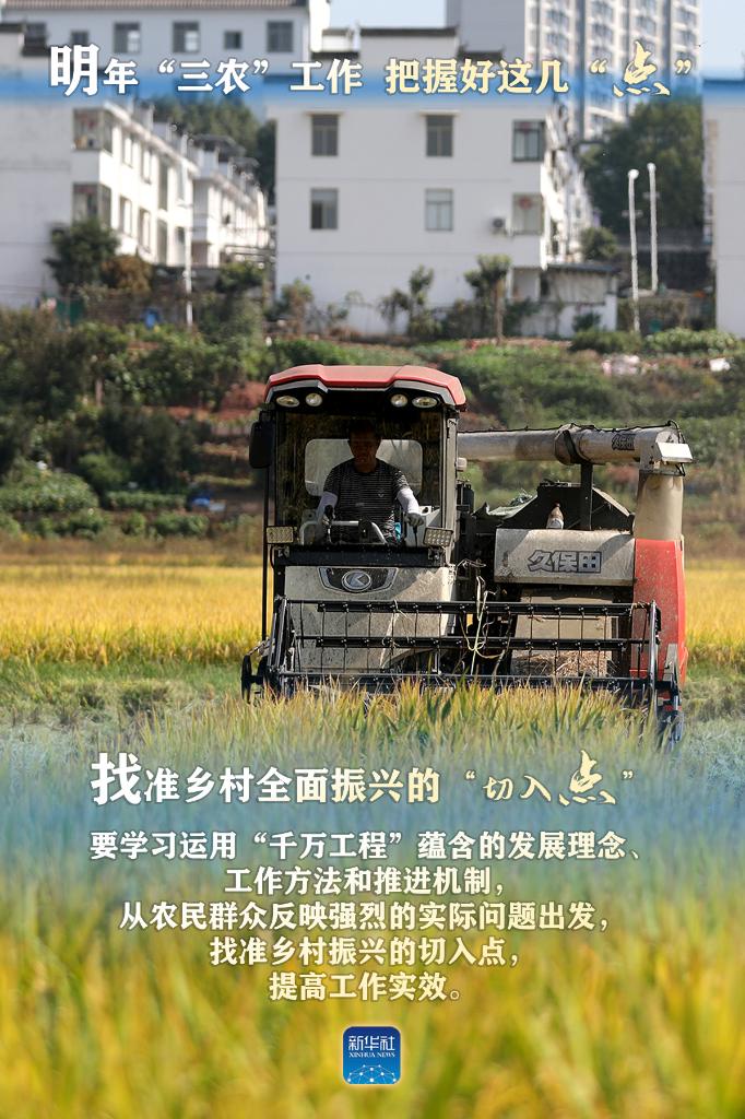 明年“三農(nóng)”工作，這幾個“點”要把握好