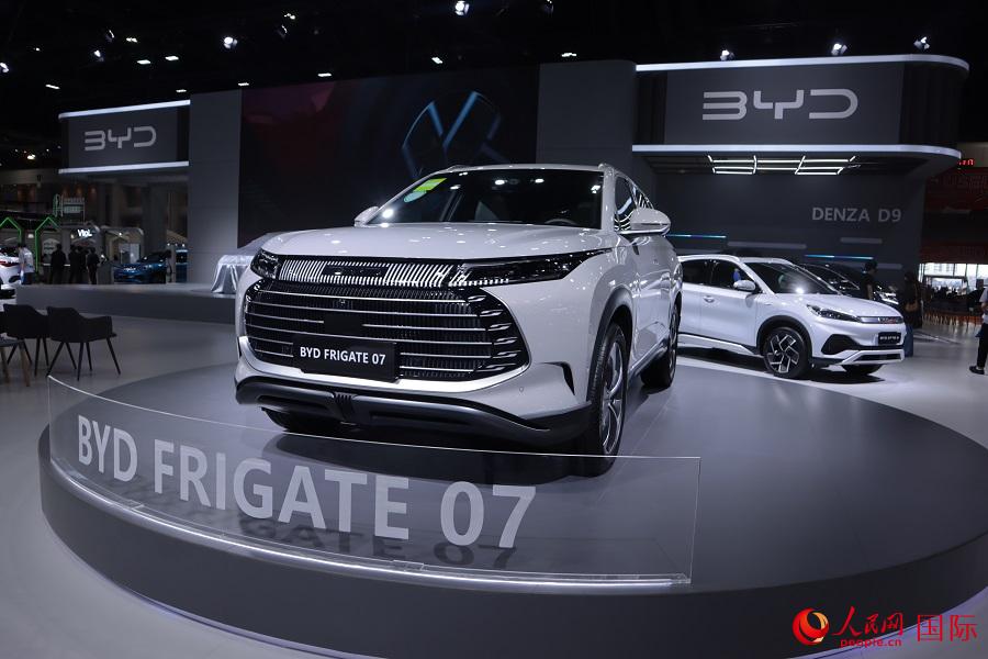 第44屆曼谷國際車展開幕。李百加攝