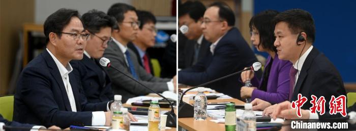 圖為論壇現(xiàn)場(chǎng)?！№n國(guó)中國(guó)商會(huì)供圖