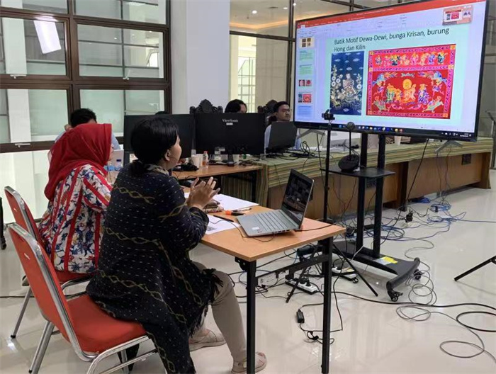 活動(dòng)現(xiàn)場(chǎng)。供圖：印尼三一一大學(xué)孔子學(xué)院