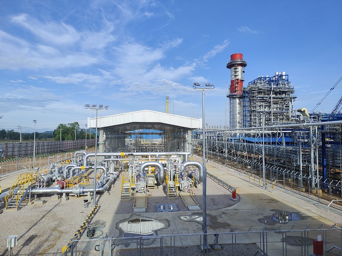 泰國新崗天然氣管道項目計量調(diào)壓站?？ì斎R 攝