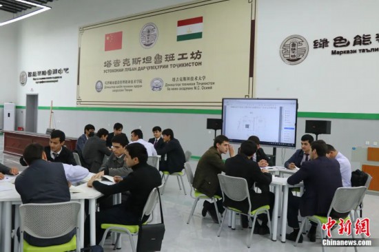 2023年4月，位于杜尚別的塔吉克斯坦魯班工坊課堂。張碩 攝