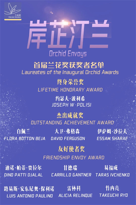 首屆蘭花獎獲獎?wù)呙麊巍?巴西圣保羅州立大學(xué)孔子學(xué)院供圖。（來源：人民畫報）