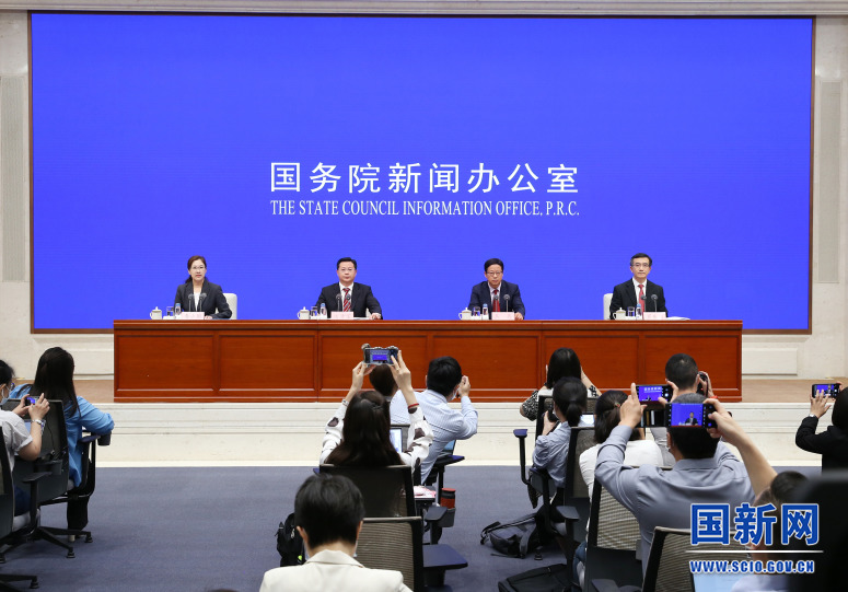 新聞發(fā)布會現(xiàn)場。圖片來源：國新網(wǎng) (張馨 攝)