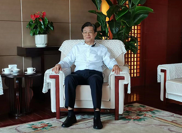 中國(guó)人民對(duì)外友好協(xié)會(huì)副會(huì)長(zhǎng)李?？Ｖ袊?guó)人民對(duì)外友好協(xié)會(huì)供圖