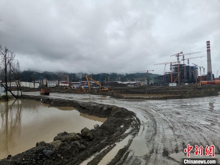 青山緯達貝園區(qū)建設初早期。 受訪者供圖