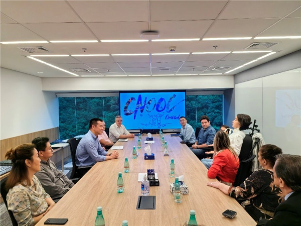 座談會(huì)現(xiàn)場(chǎng)。中海油巴西公司供圖