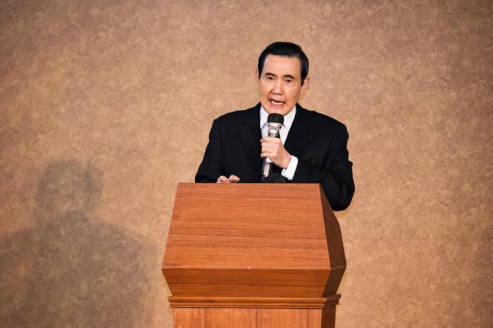 資料圖:馬英九。圖片來源:臺(tái)灣《中國時(shí)報(bào)》