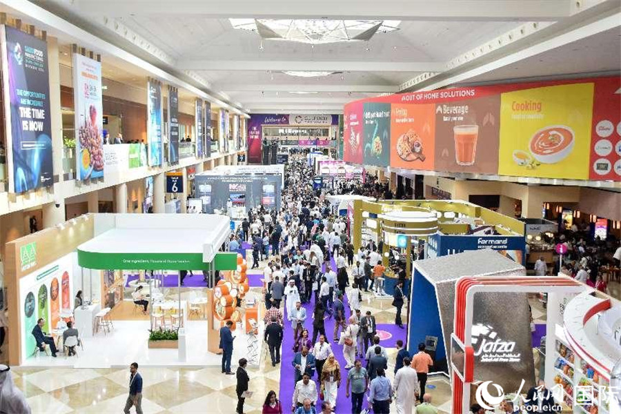 展會(huì)一景。 人民網(wǎng)塔里克·易卜拉欣攝