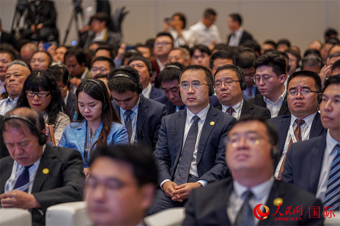 2023中國(浙江)—泰國合作交流會(huì)現(xiàn)場(chǎng)。普拉維攝