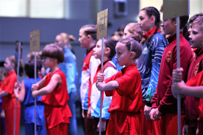 2023年俄羅斯杯暨全俄武術錦標賽開幕式現場。駐俄羅斯大使館供圖