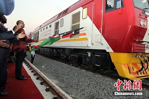 圖為2017年5月31日，蒙內(nèi)鐵路成功開通。<a target='_blank' href='/'><p  align=