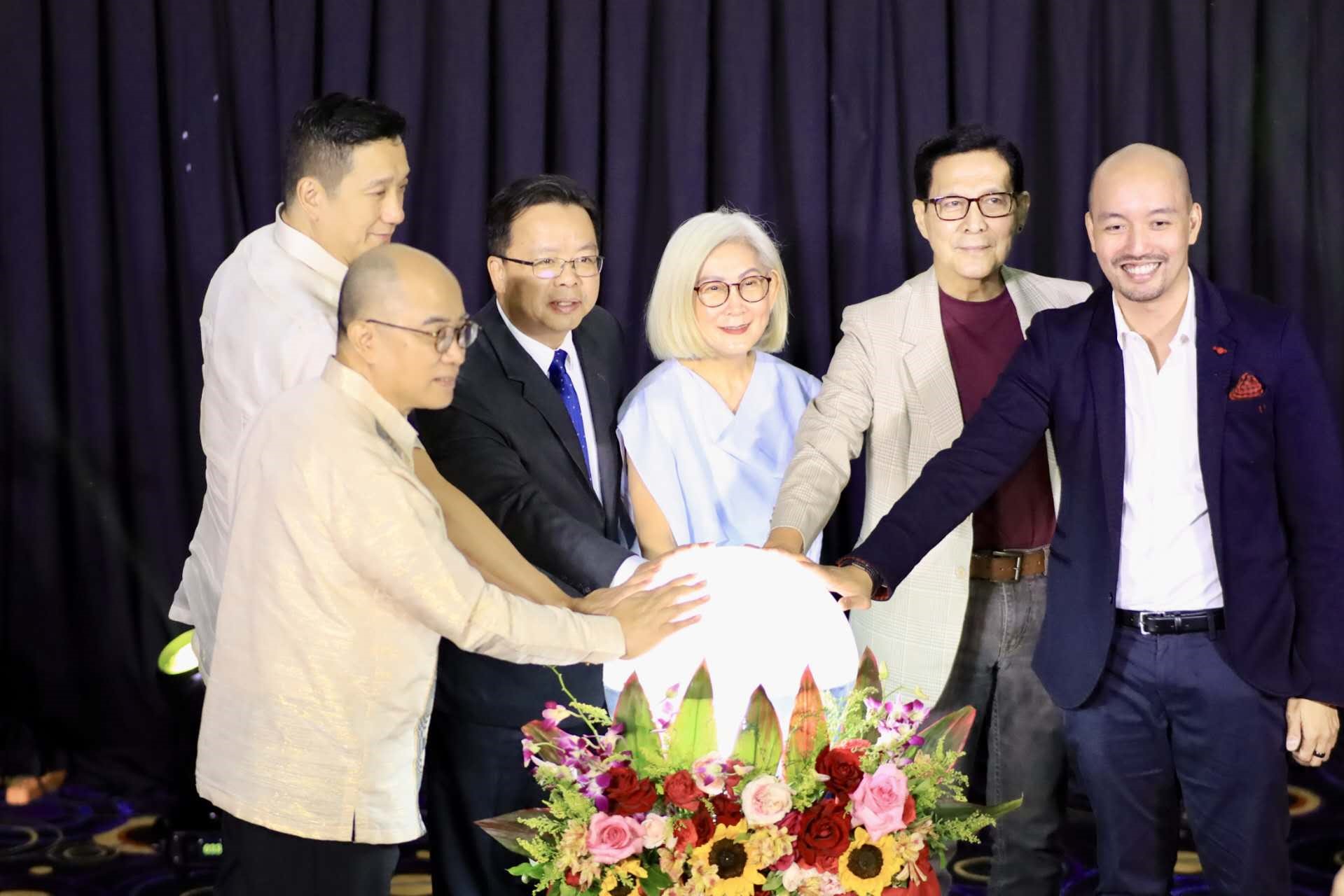 嘉賓出席2023中國(guó)電影節(jié)啟動(dòng)儀式。中國(guó)駐菲律賓大使館供圖