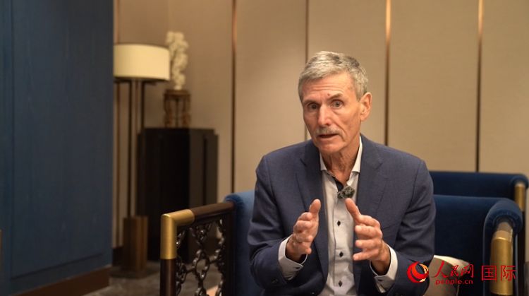 杜登霍夫接受采訪。人民網(wǎng) 劉動攝