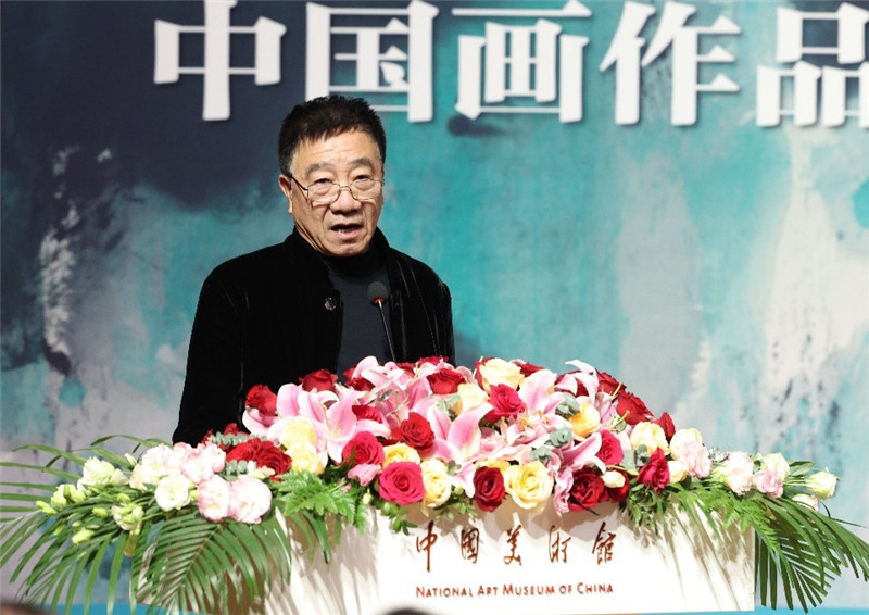 任建國致辭。主辦方供圖