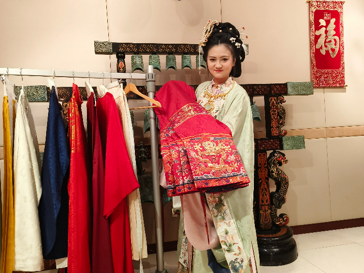 馬耳他中國文化中心的漢服展示。馬耳他中國文化中心供圖