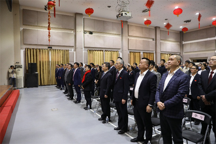 “溫暖迎春·共慶中國年”活動現(xiàn)場。中國駐阿爾及利亞大使館供圖