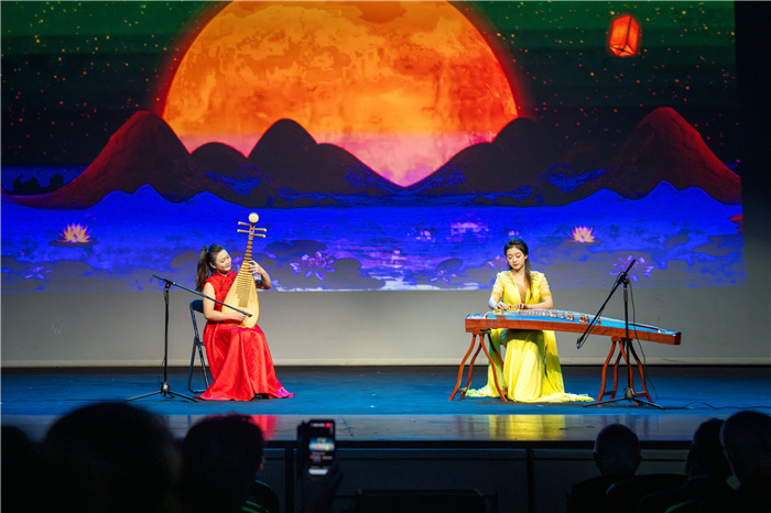  現(xiàn)場表演。中國駐希臘大使館供圖