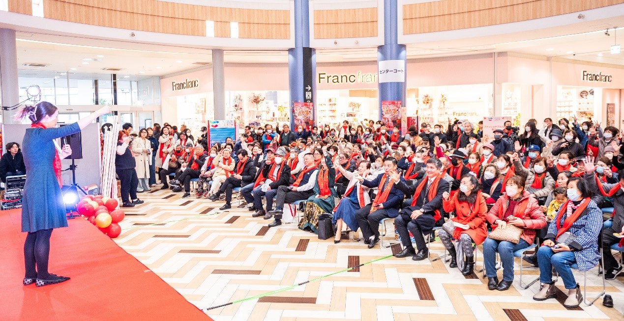 活動(dòng)現(xiàn)場。中國駐大阪旅游辦事處供圖