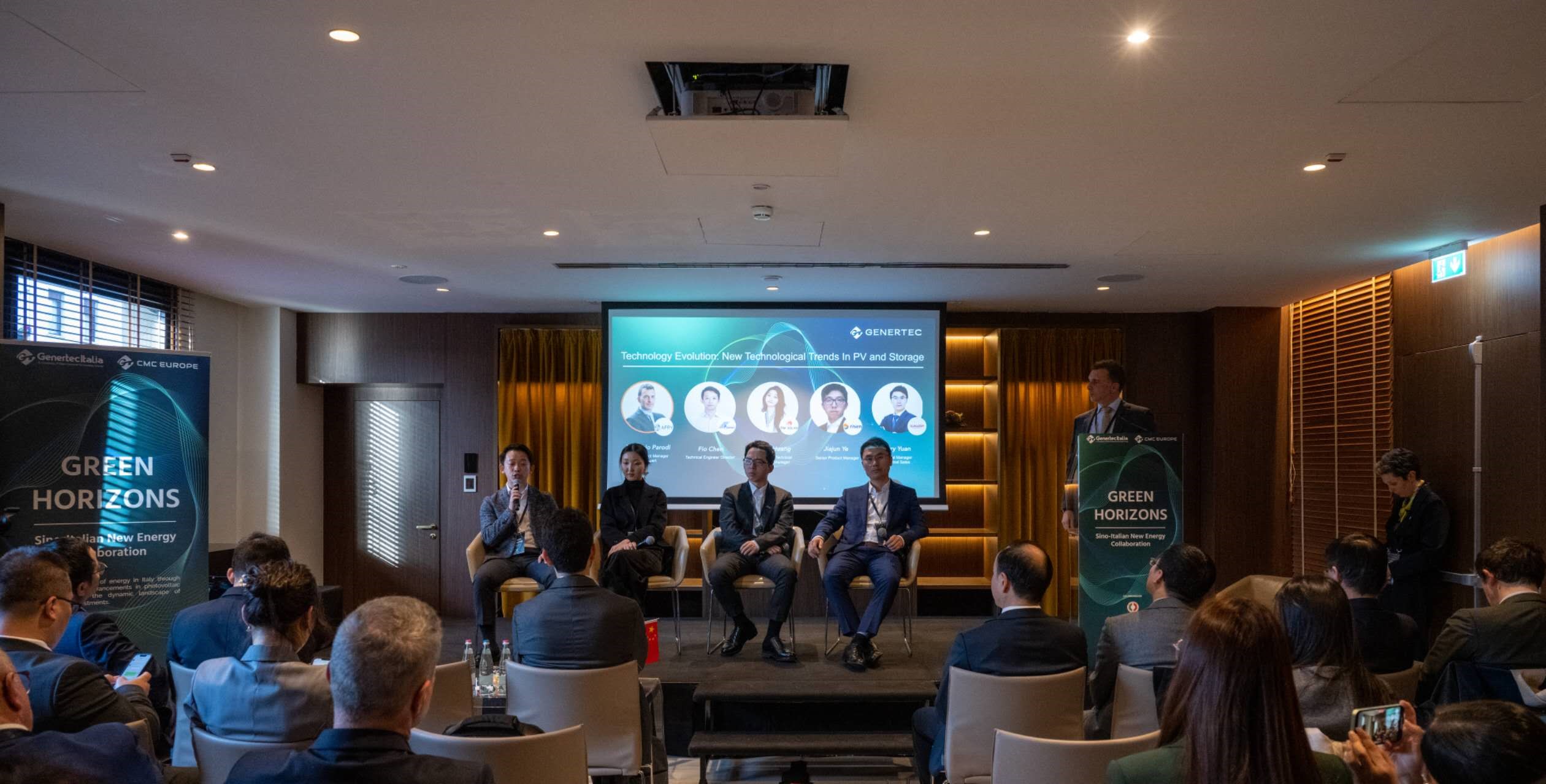 中方企業(yè)代表就新能源技術發(fā)展趨勢分享觀點。主辦方供圖