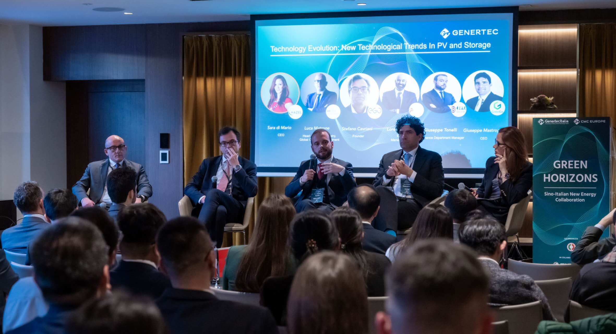 意大利企業(yè)負責人及行業(yè)專家介紹新能源領域發(fā)展經(jīng)驗。主辦方供圖