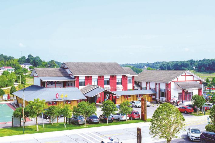 由文化站升級(jí)改造而成的“福臨驛站”，可提供度假、研學(xué)、會(huì)議、拓展、愛(ài)國(guó)主義教育等各類(lèi)旅游線路，供游客自主選擇。 長(zhǎng)沙縣供圖