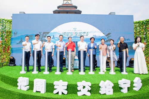 2022年寧鄉(xiāng)文化旅游節(jié)暨寧鄉(xiāng)文旅品牌營銷發(fā)布會現(xiàn)場。受訪單位供圖