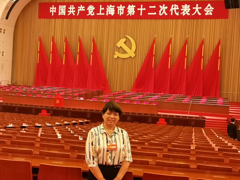 黨代表施鳳。受訪者供圖