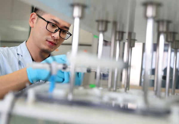 藥物研制實(shí)驗(yàn)環(huán)節(jié)。受訪者供圖