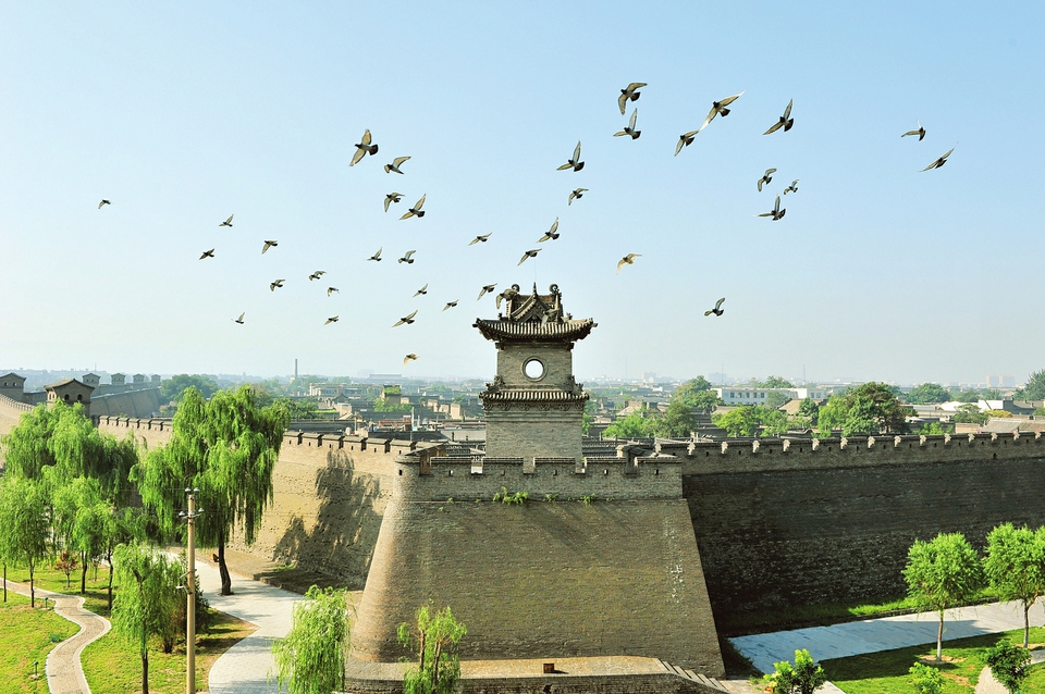 平遙古城在保護與傳承中煥發(fā)盎然生機。本報通訊員攝