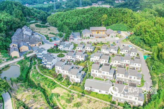 俯瞰大灣村。人民網(wǎng) 陳若天攝