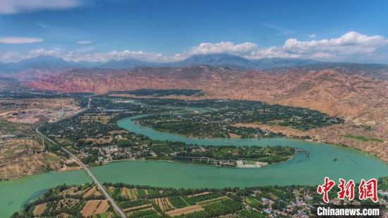 圖為青海省黃河流域。（資料圖）青海省水利廳 供圖