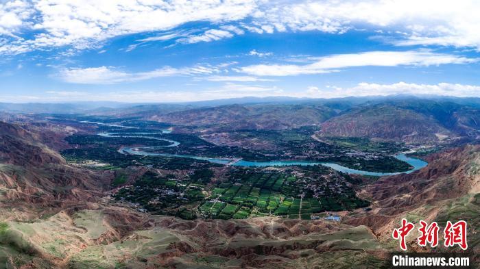 圖為青海黃河流域。(資料圖) 李玉峰 攝