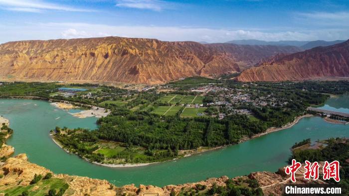 圖為青海黃河流域。(資料圖) 李玉峰 攝