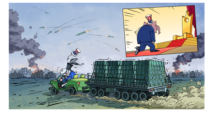 漫畫(huà)作者:馬宏亮(人民網(wǎng)版權(quán)圖片,未經(jīng)授權(quán)請(qǐng)勿轉(zhuǎn)載。)