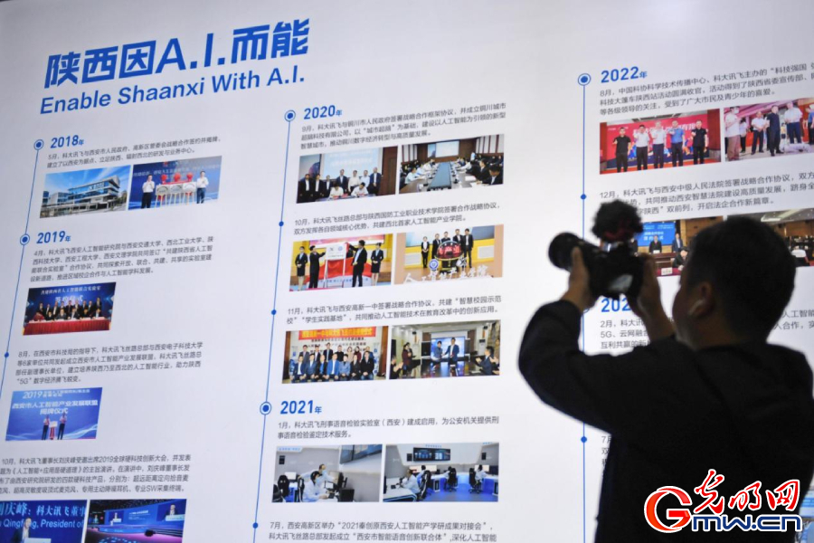 組圖丨AI、網(wǎng)絡(luò)安全、跨境電商……數(shù)字經(jīng)濟(jì)如此 “陜”耀