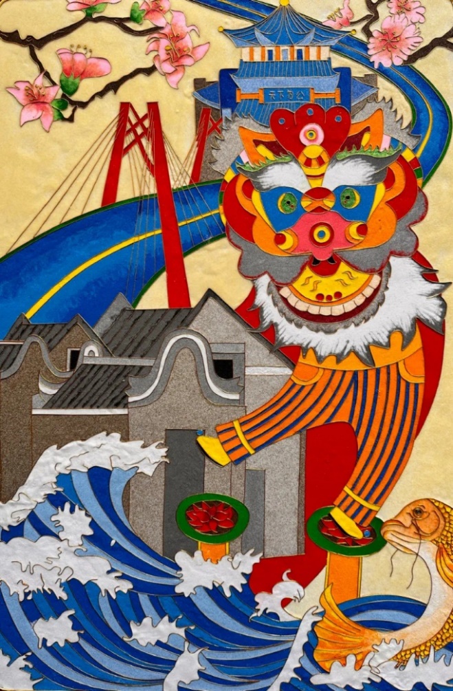 中小學生創(chuàng)新創(chuàng)意設(shè)計成果首次登上文博會。參展觀眾供圖