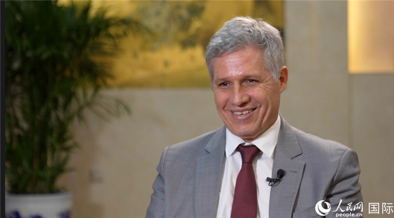 巴西農(nóng)村發(fā)展部部長特謝拉。 人民網(wǎng)記者 張榮攝