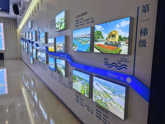 長江水跨越13級“階梯”一路北上。人民網(wǎng)記者 黃鈺攝