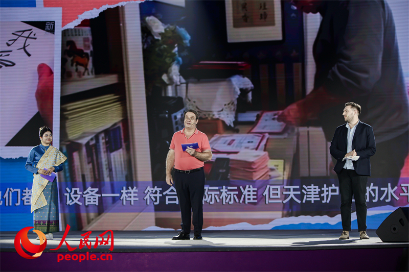 從左至右分別為馬星彤、皮安睿、柯明可。人民網(wǎng)記者 于凱攝