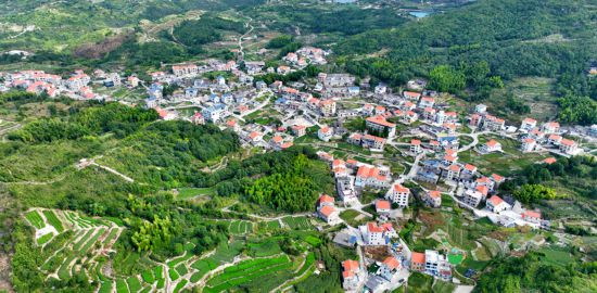 軍營村俯瞰。人民網(wǎng)記者 陳博 攝