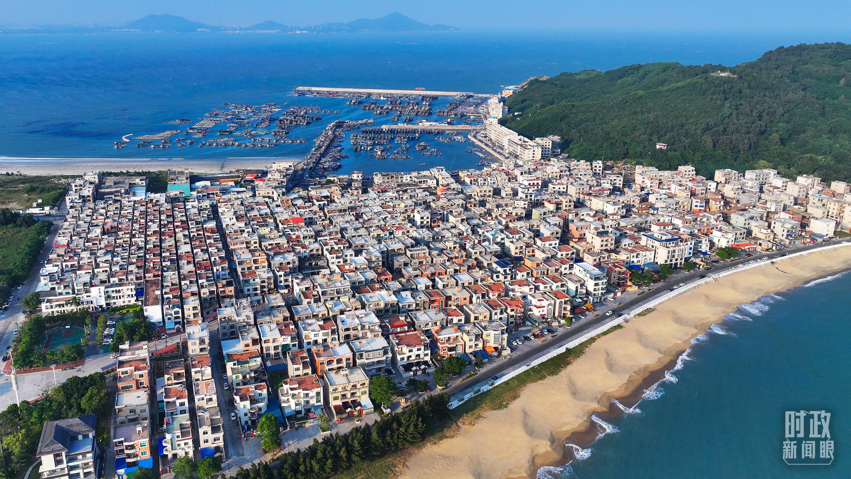 △澳角村。（總臺記者李鵬沖拍攝）