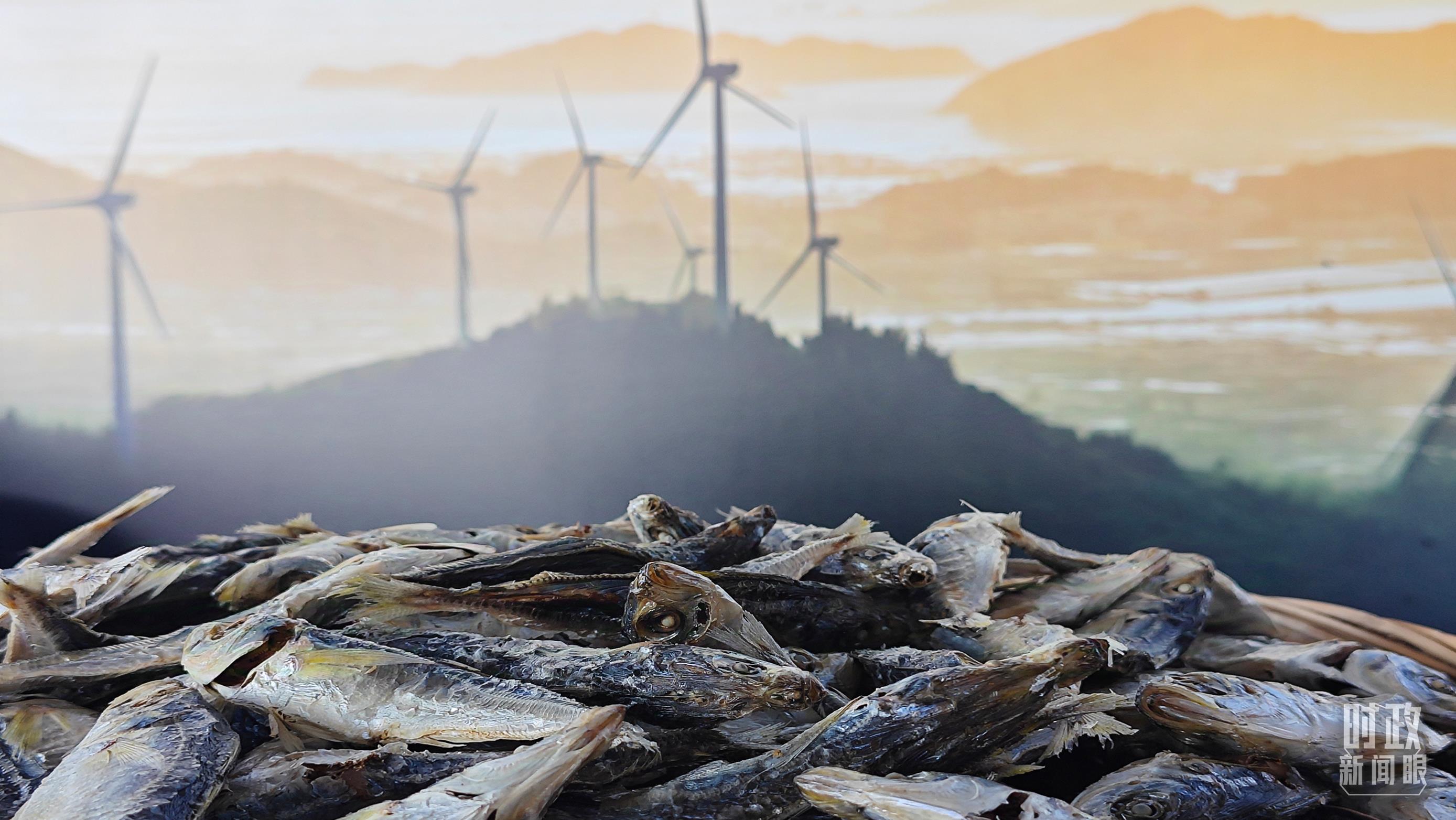 △澳角村的海產(chǎn)品。（總臺央視記者許永松拍攝）