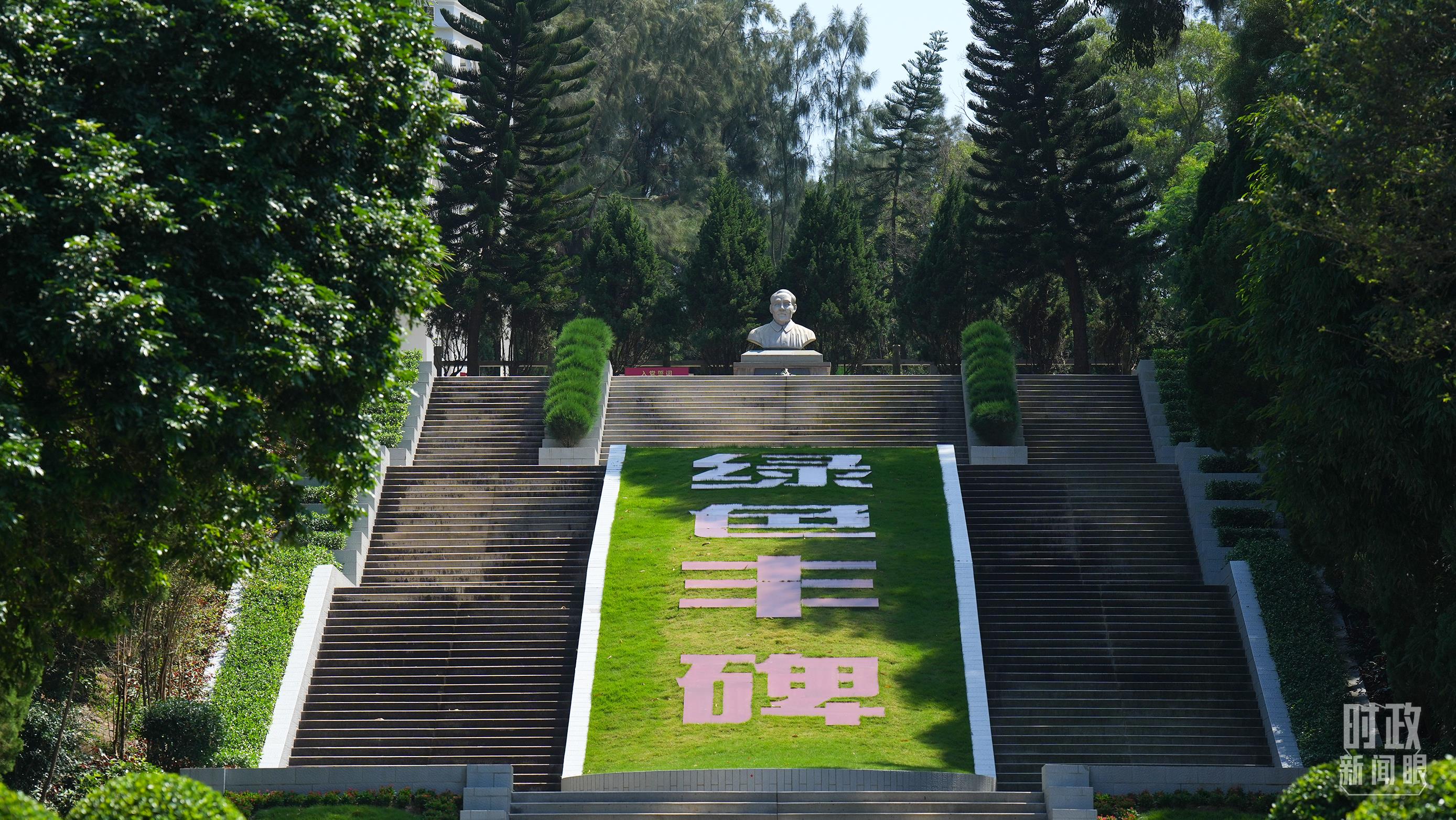 △“綠色豐碑”。（總臺記者李晉拍攝）