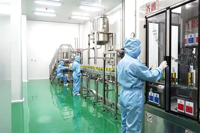 吉林省鹿產(chǎn)品生產(chǎn)車間。