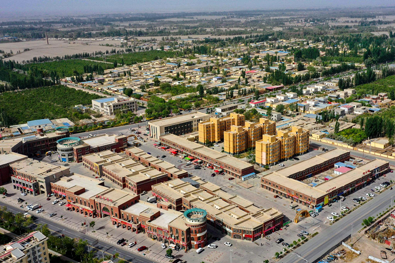 達西村新貌。