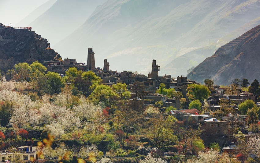 四川省阿壩州理縣桃坪村。四川省文旅廳供圖