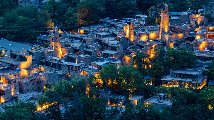 四川省阿壩州理縣桃坪村。四川省文旅廳供圖