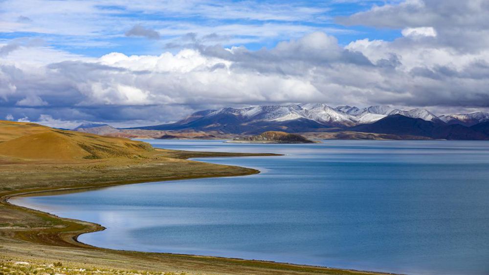 壯麗湖泊。金阿次仁攝